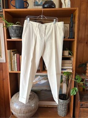 Prada Low Rise Y2K 100% Cotton Trousers 46 (12)